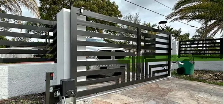Automatic Driveway Gate Installation Altus