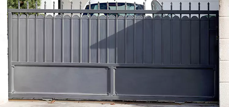 Metal Driveway Gate Installation Altus